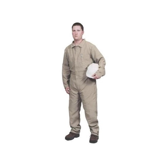 Stanco 703-NX4-681TN-3XL 4.5 oz. Standard Nomex Coverall, Tan - 3XL