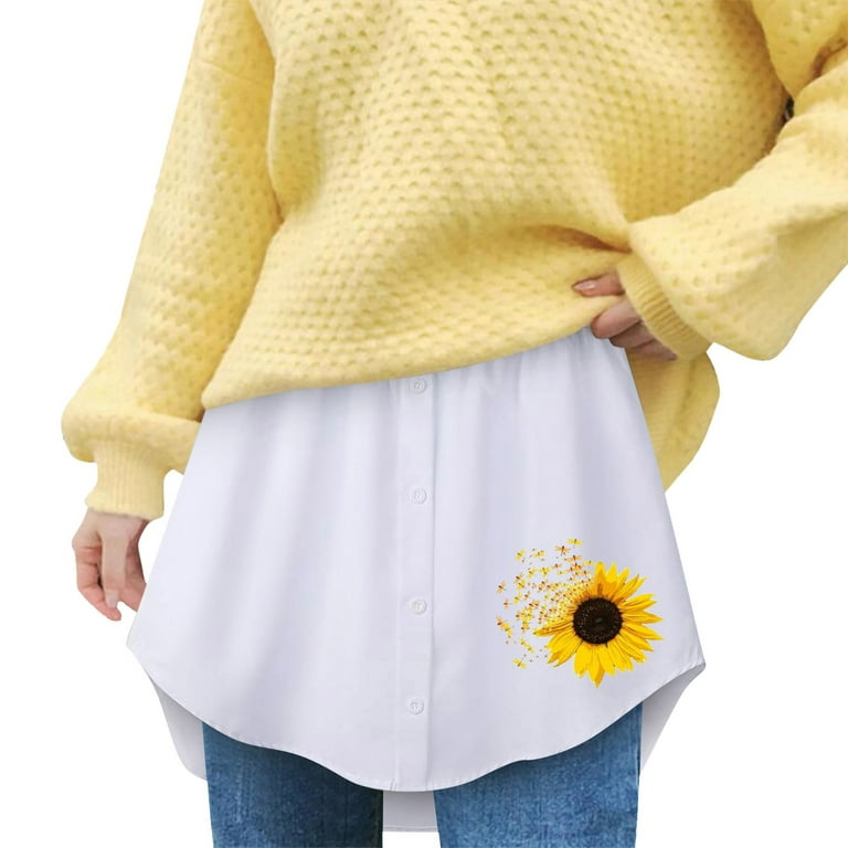 Shirt and top skirt difference