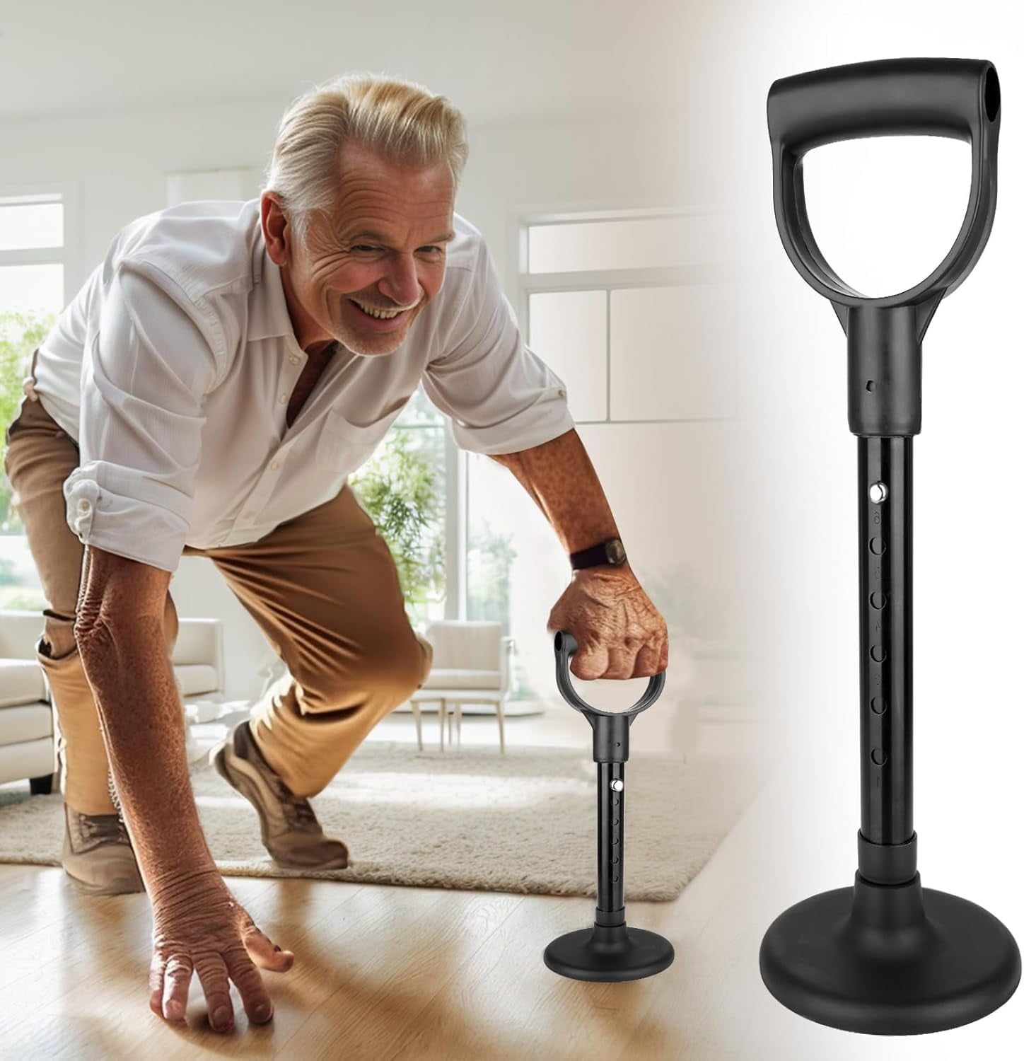 Stand Assist Aid for Elderly, HeightAdjustable Standing Aids