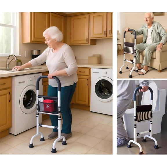 Stand Assist Aid for Elderly; Mobility Aids for Seniors; Couch Toilet Assist Rail; Knee Surgery Recovery Aids; Height Adjustable ; Weight 5lbs, Bear 350lbs.(Not a Walker; Not for Weak Arms)