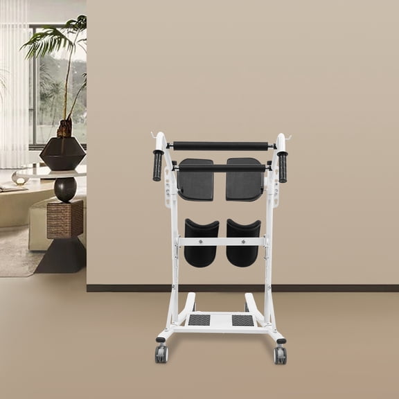 Stand Assist Lift for Elderly & Patient Transfer, Sit-to-Stand Lift with 265 lbs Capacity, Carbon Steel Frame & Anti-Corrosion Coating - Manual Standing Transfer Lift for Home, Nursing Home