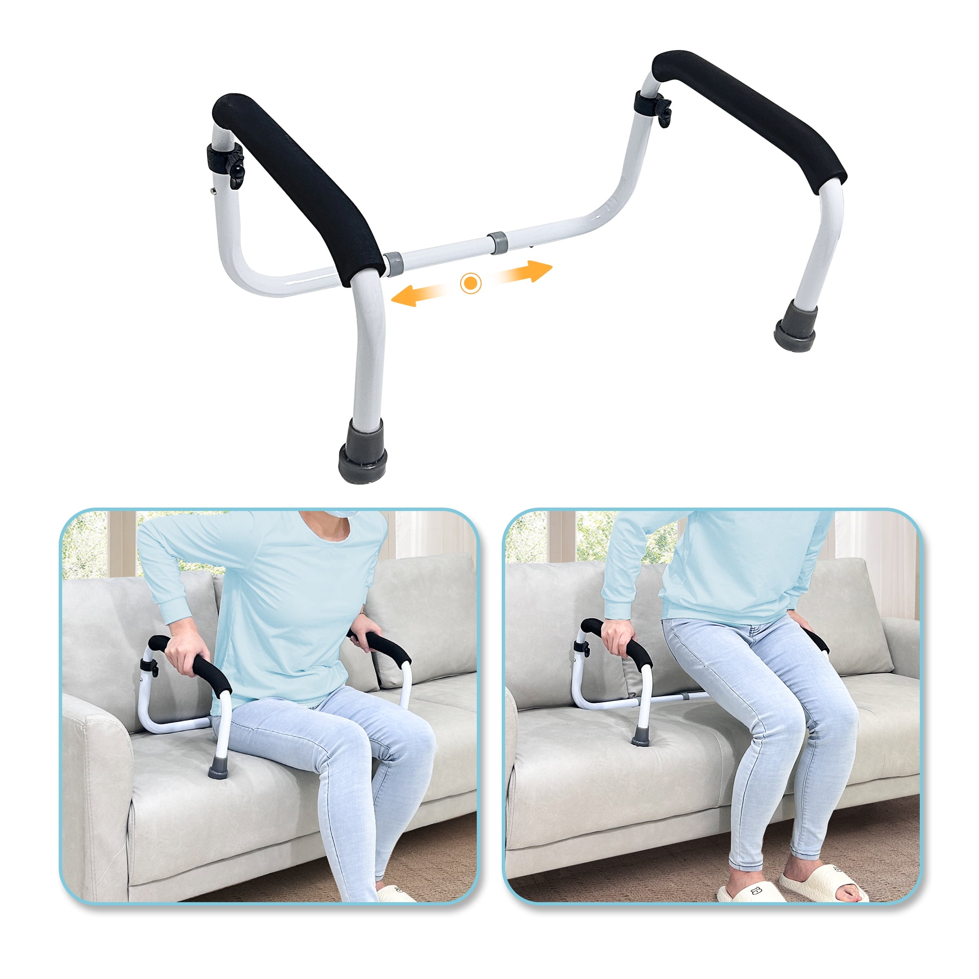 Stand Assist Rail Mobility Aids Equipment Chair Assist for Elderly Senior Handicap Grab Bars