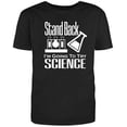 thumbnail image 1 of Stand Back I'm Going to Try Science, Novelty Funny T Shirt Black Small, 1 of 1