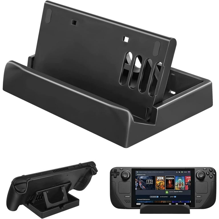 Stand Base for Steam Deck, Upgraded Adjustable Foldable Stand Holder  Compatible with Valve Steam Deck Console 