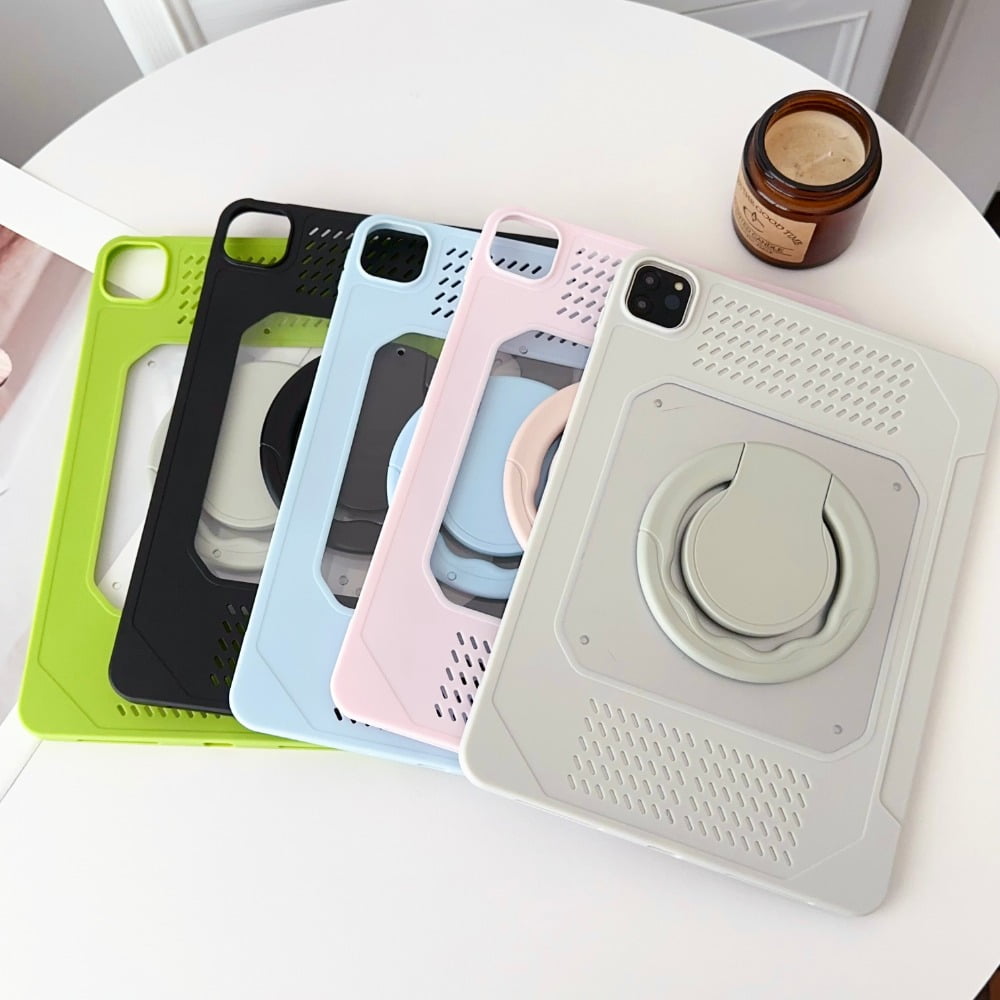 Stand Case for iPad Pro 12.9 Air 13 11 2024 Hard Cover iPad 10.2 10.9