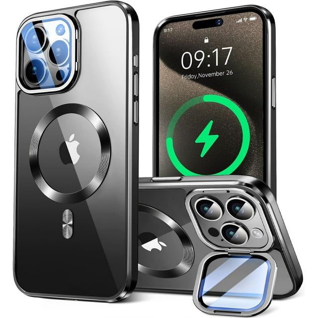 [Stand and Charge, Both at iPhone 15 Pro Max Case with