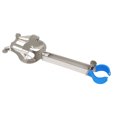 thumbnail image 1 of Stand,Clamp On With Portable Stand Sheet Clip Iron Clip Iron Clamp Iron Clamp On With Rubber Pad Sheet Clip Stand On With Rubber Stand Sheet Huiop Silver, 1 of 7
