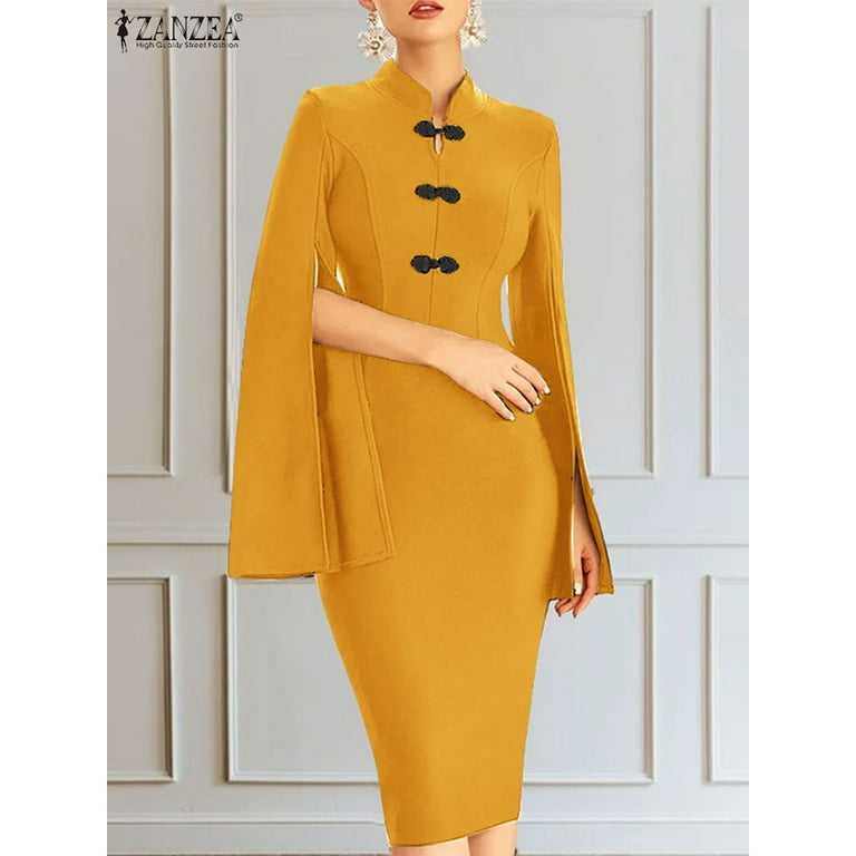 スーツ・フォーマル・ドレス L'or Cape collar Dress スーツ・フォーマル・ドレス L'or Cape collar Dress CO Cape