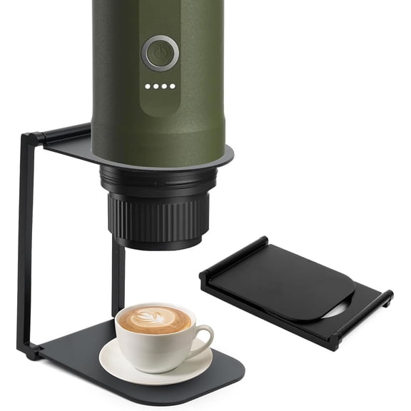 Stand Compatible with Outin Nano Portable Foldable Coffee Maker Stand with Base, Espresso Machine Holder for Home, Desk, and Travel