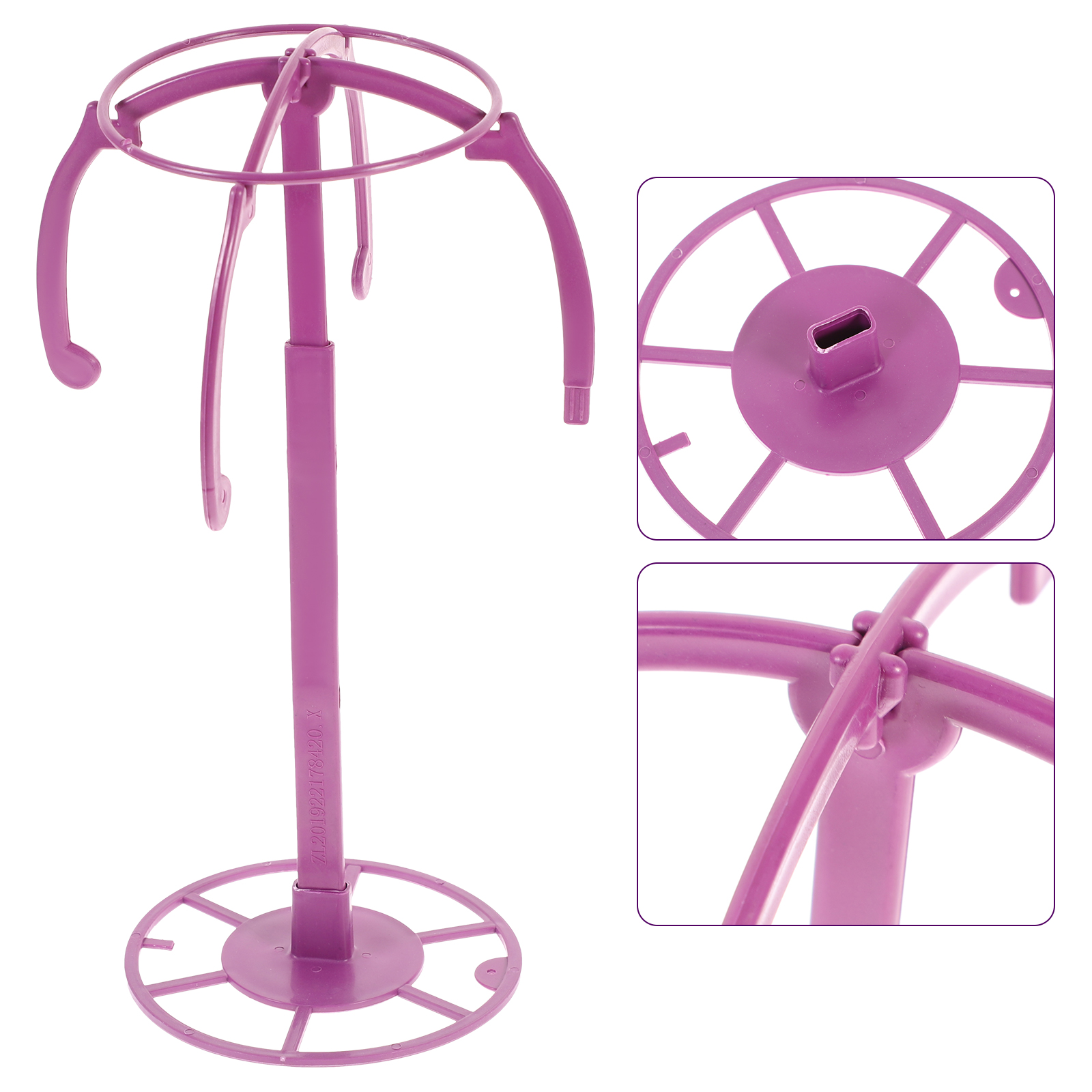 Stand Display Holder Head Dryer Hanger Travel Portable Tripod Rack Mannequin Hat Short Styling