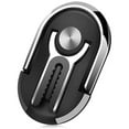 thumbnail image 1 of Stand Finger Ring Holder for OnePlus Nord N300 5G/N20 5G, 10T 5G Phones - Car Air Vent Mount 3-in-1 Kickstand Swivel Zinc Alloy Compatible With OnePlus Nord N300 5G/N20 5G, 10T 5G, 1 of 7