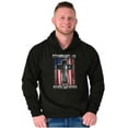 thumbnail image 1 of Stand For Flag Kneel The Cross Hoodie Hooded Sweatshirt Men Brisco Brands M, 1 of 6