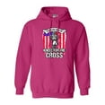 thumbnail image 1 of Stand For The Flag Kneel For The Cross Army Necklace DT Sweatshirt Hoodie, 1 of 2