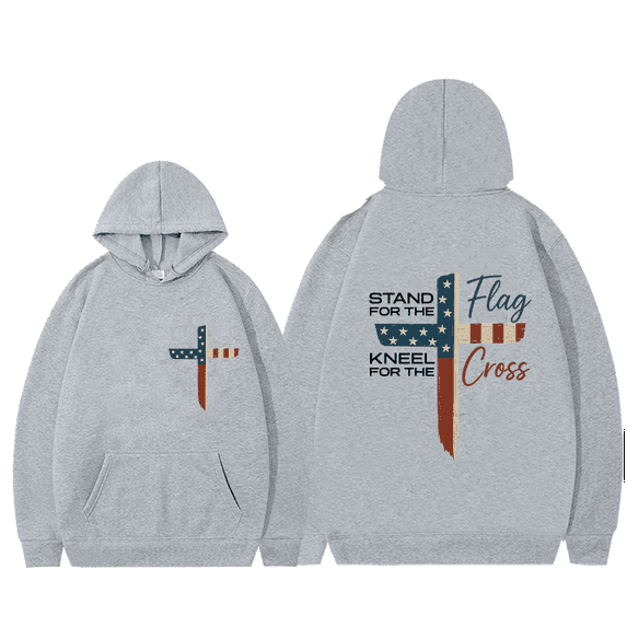 Stand For The Flag Kneel For The Cross Sweatshirt Stand For The Flag Kneel For The Cross Hoodie