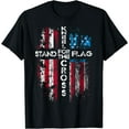 thumbnail image 1 of Stand For The Flag, Kneel For The Cross T Shirt, 1 of 3