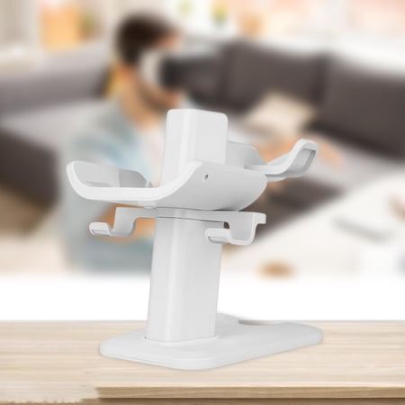 Stand Gamepad Storage Rack Protection Reality Storage Stand Display Holder Organizer for Quest2 Headset and Touch Controllers Accessories , White