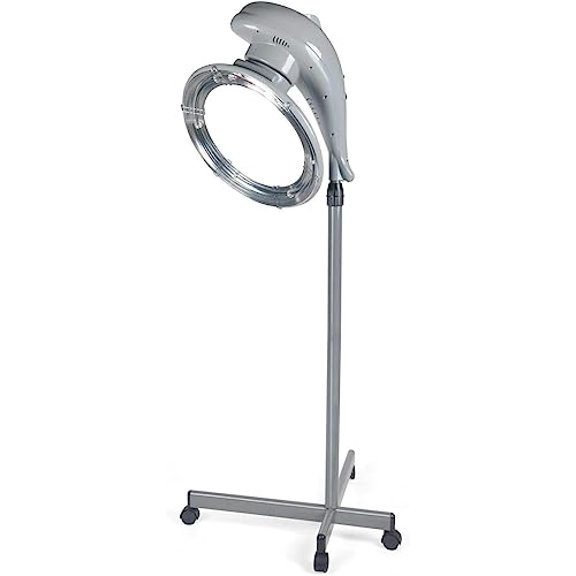 Stand Hair Dryer Grey, Orbiting Rotating Hair Processor, Perm Styling for Salon, SPA