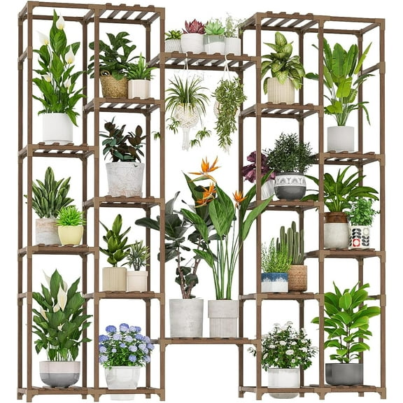 Stand Indoor Tall Shelf 16 Tiers Large Outdoor Rack for Multiple Holder for Room Garden Balcony