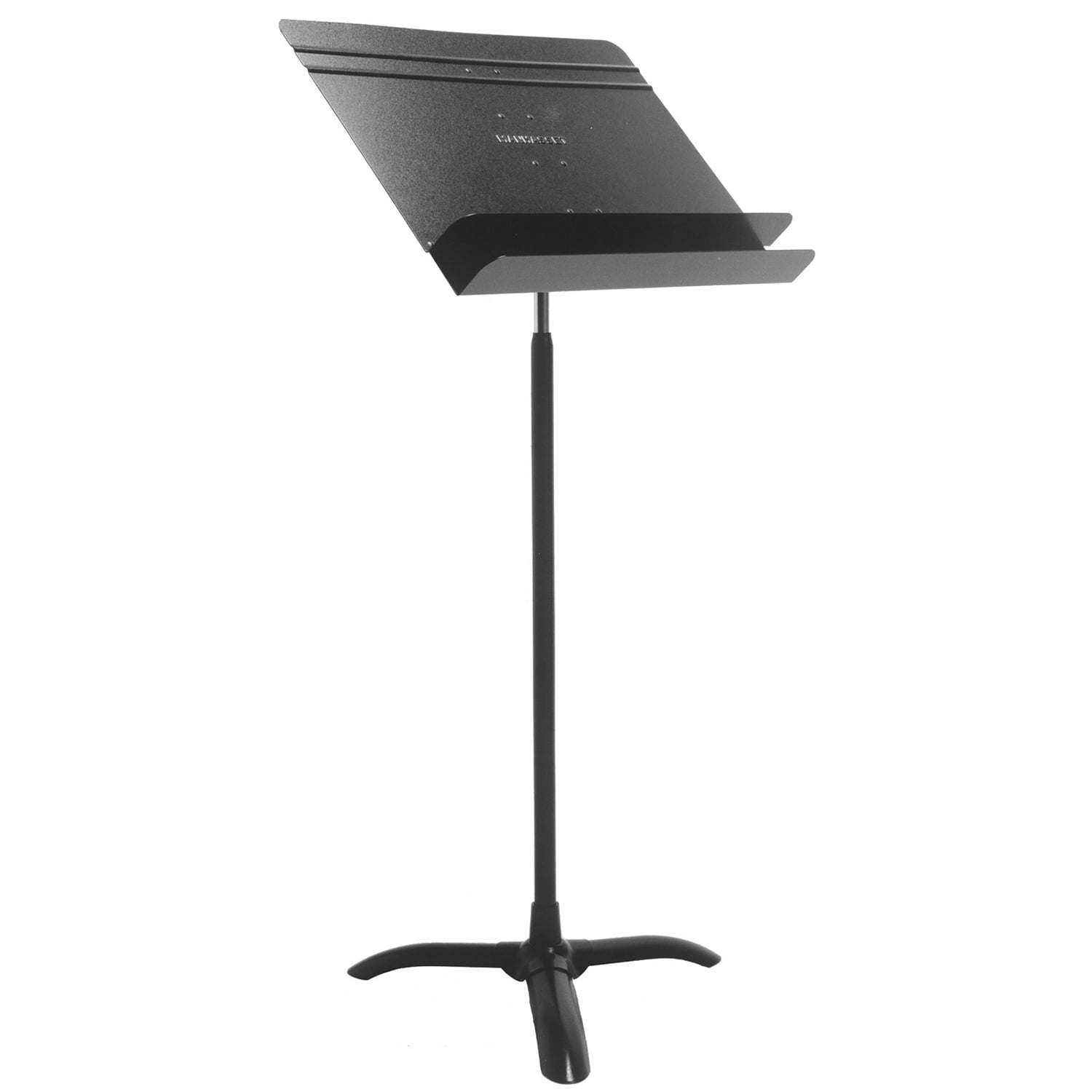 Black Adjustable Aluminum and Steel Orchestra Music Stand