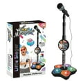 thumbnail image 1 of Stand Up Microphone Kids Child Microphone with Adjustable Stand for Kids Karaoke Machine with Lights Girls Party Pastime Sing Musical Toy with Flashing Lights Toys Age 6-8, 1 of 2