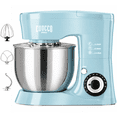 thumbnail image 1 of CUOCCO PRO 5.5 Qt Stand Mixer, Mixers for Kitchen, Handles Up to 800g/1.76 lb Dry Flour, 1000W Peak, 11 Speeds + Pulse, Dough Hook, Beater & Whisk for Bread & Pizza, Cake & Cookies, 1 of 10