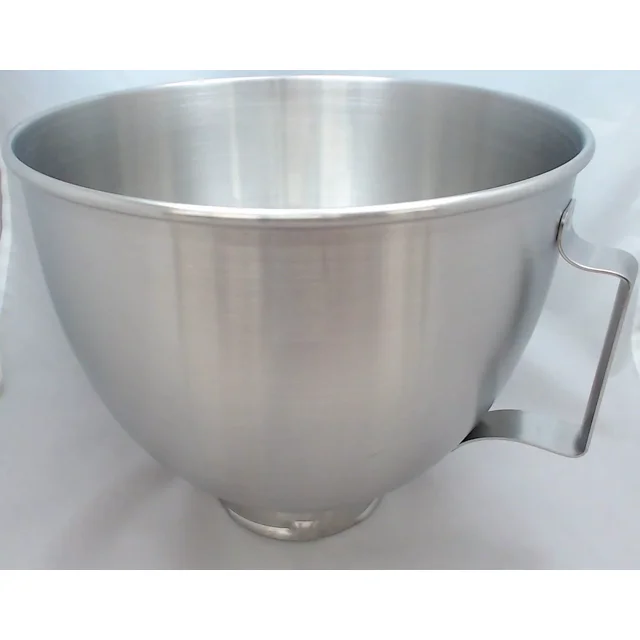 Stand Mixer 5 Quart S.S. Bowl w/Handle Works On Any KitchenAid Tilt