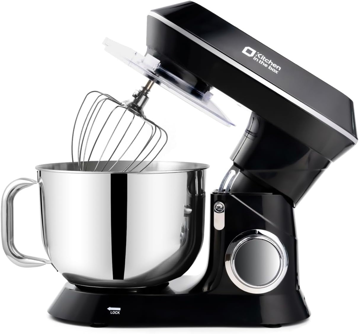 HomeChef 6.5 QT 6-Speed Tilt-Head Stand Mixer – Versatile Baking Tool