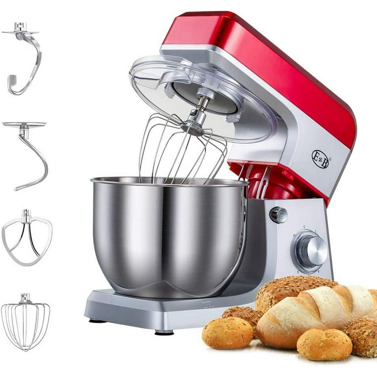 Stand Mixer, Cake Dough Baking Electric Mixer Lower Noise with 7L