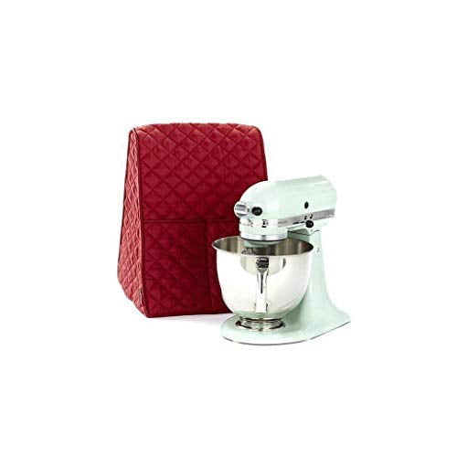 Stand Mixer Cover,Kitchen Aid Mixer Covers for Kitchenaid Hamilton Mixers,Dust Cover with Organizer Bag Fits All Tilt Head & Bowl Lift Compatible 5-8 Quart Models,Red