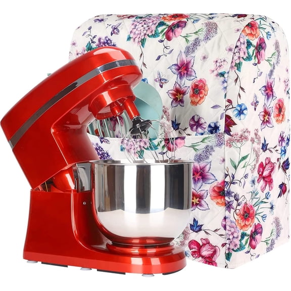 Stand Mixer Cover with Pocket,Kitchen Aid Mixer Covers Compatible with 6-8 Quarts /Hamilton Stand Mixer/Tilt Head & Bowl Lift Models .Kitchen Aid Mixer Accessories