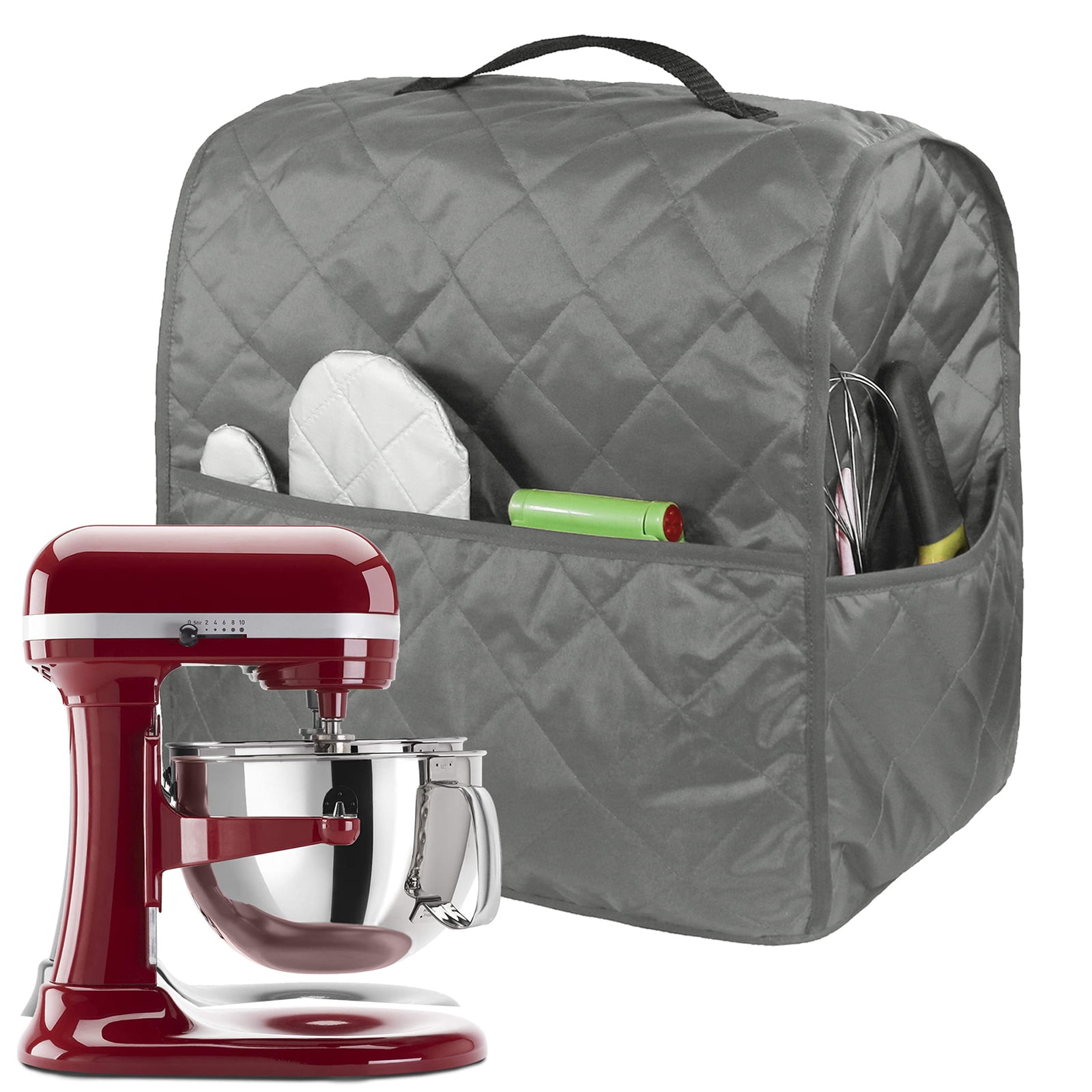 Stand Mixer Quilted Dust Cover Zipper Closure Suitable for Kitchen Storage Bag