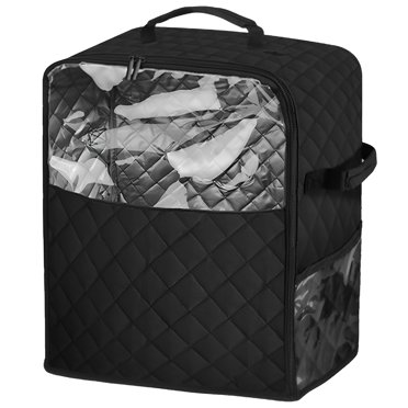 Black Blender Dust Cover - Waterproof & Machine Washable For Stand Mixers, Coffee Makers