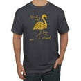 thumbnail image 1 of Stand Out From The Crowd Be Different Inspirational Inspirational/Christian Men's Graphic T-Shirt, Charcoal, 2XL, 1 of 3