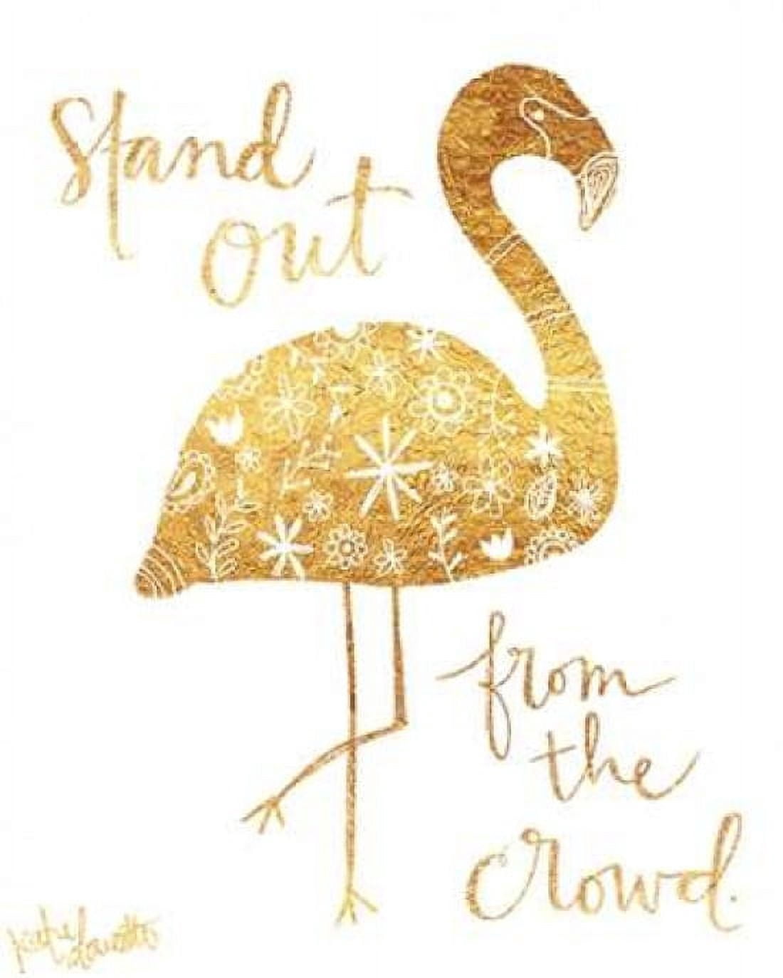 Stand Out from the Crowd Canvas Art - Katie Doucette (24 x 30)