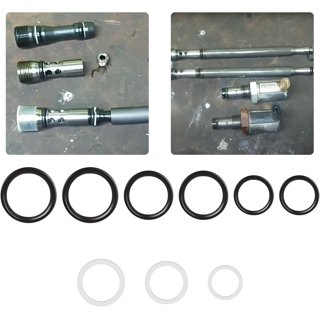 OEM Fuel Injector Sleeve & O-Ring Kit For 2003-2010 Ford 6.0L Powerstroke Diesel - Direct Replacement