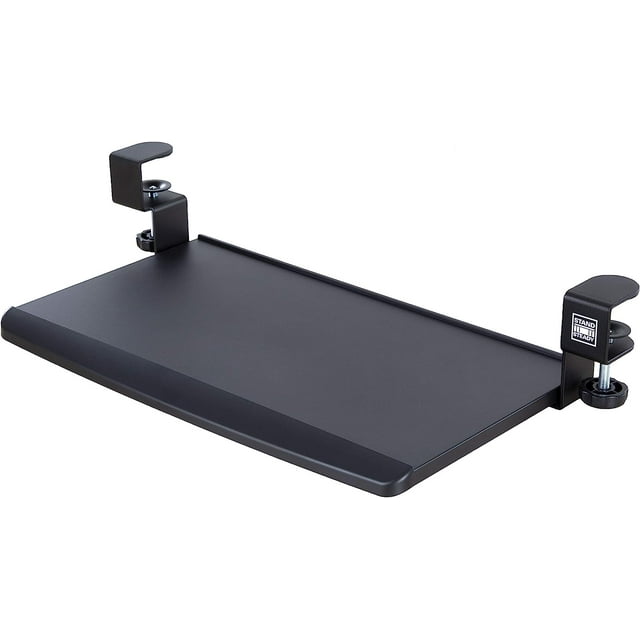 Stand Steady Clamp On Keyboard Tray Keyboard Shelf Small Size