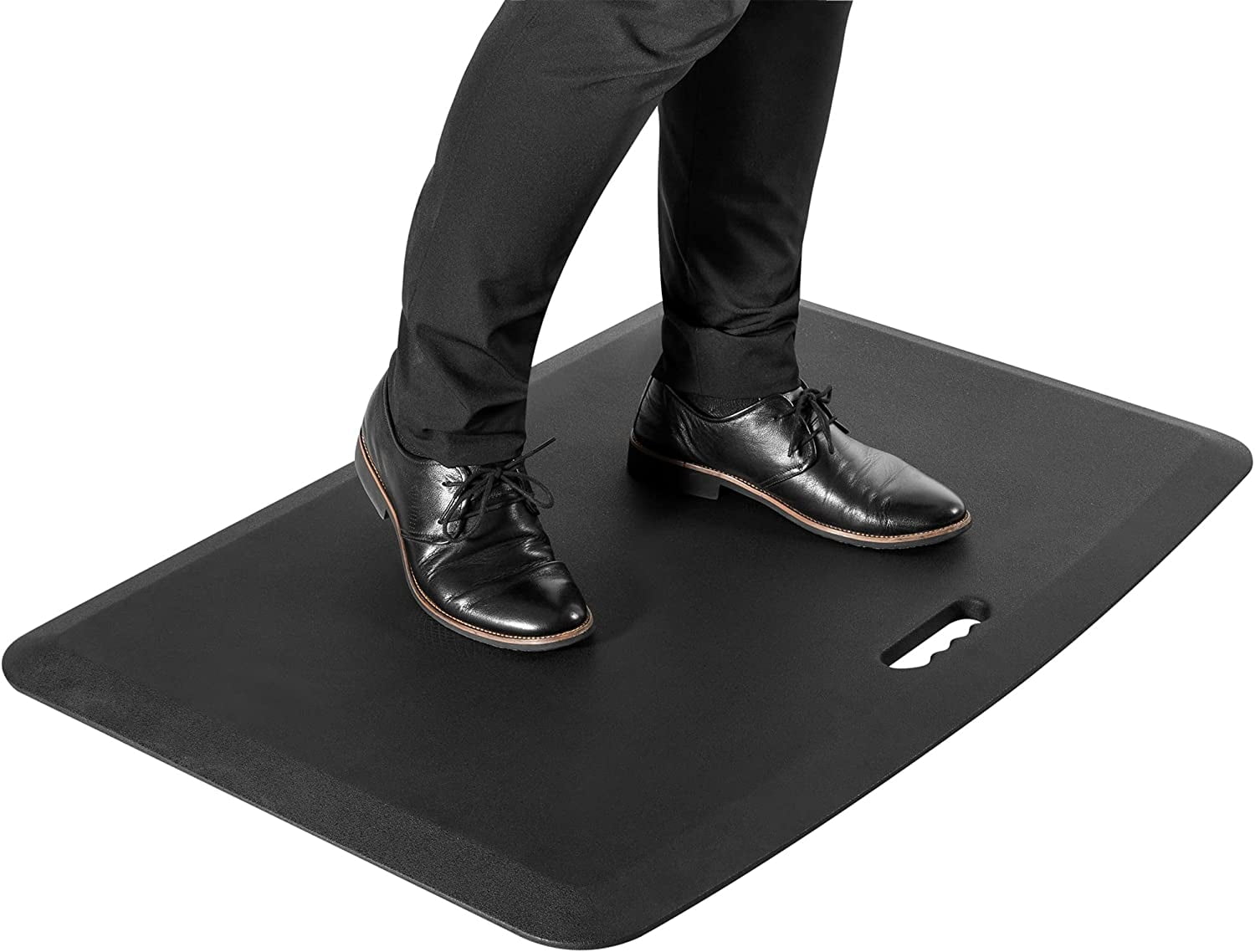 Round Standing Mat Stand Steady Anti-Fatigue Standing Mat, Gel Foam Padding, Portable ...