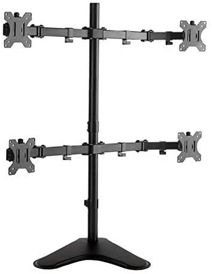 Stand Steady Quad Monitor Mount Desk Stand Freestanding Height