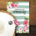 thumbnail image 1 of Stand Tall and Be Amazing -l Flamingo Enamel Pin, 1 of 5