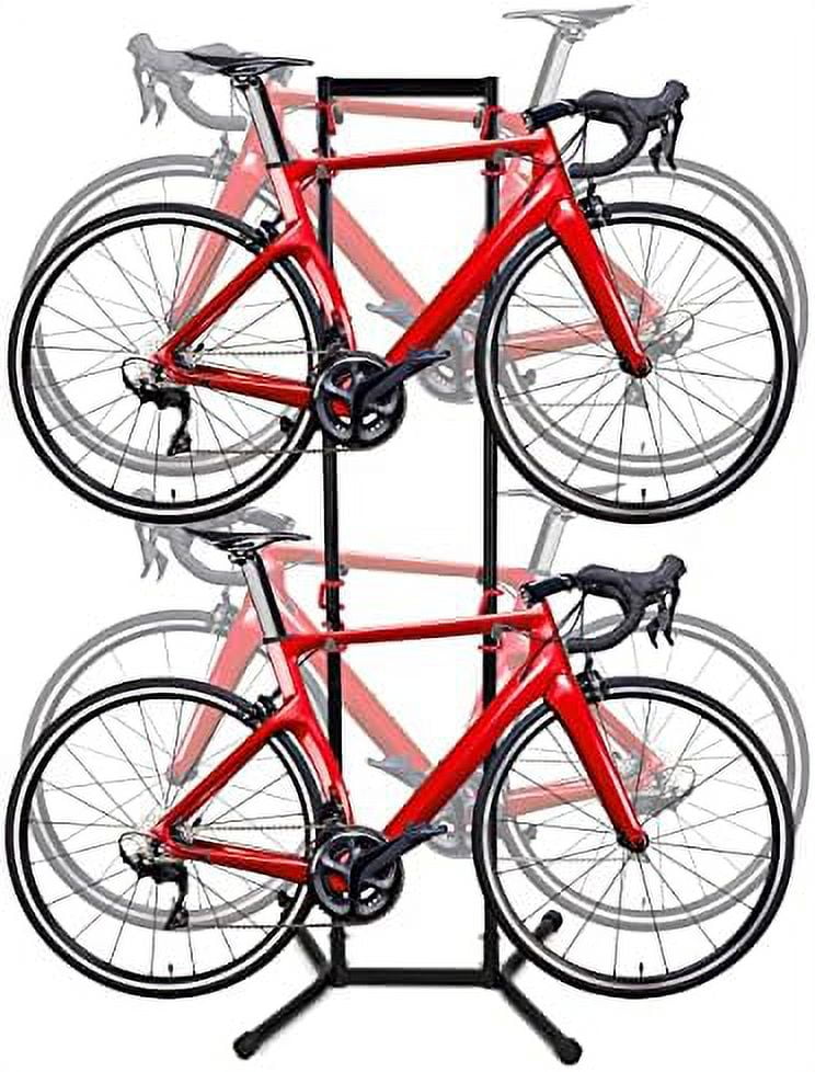 Stand Up Bike Rack Garage Floor Stand 4 Free Standing Bike Rack For