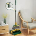 thumbnail image 1 of Stand Up Broom and Dustpan Set with Self-Cleaning Teeth | 36" Handle for No-Bend Sweeping | Lightweight Combo for Home, Office & RV | 1-Piece Set, 1 of 5