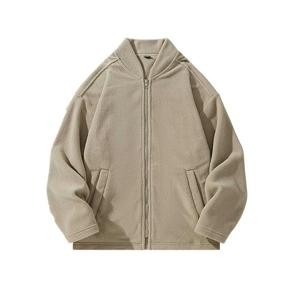 Stand Up Collar Men's Inner Jacket Comfortable And Versatile Loose Casual Jacket