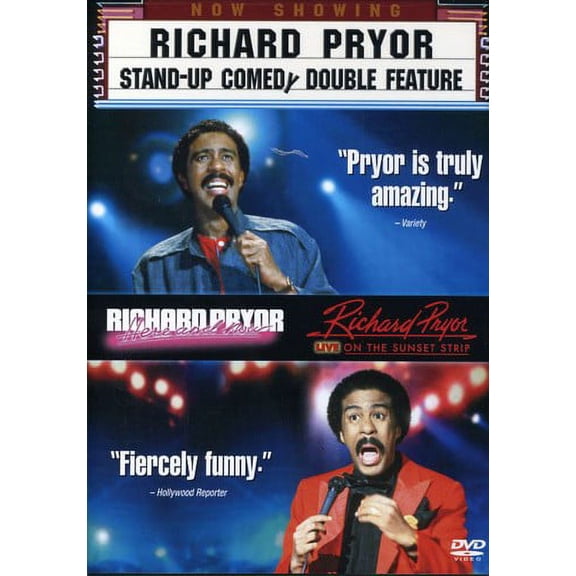 Richard Pryor Stand-Up Comedy Double Feature (DVD)