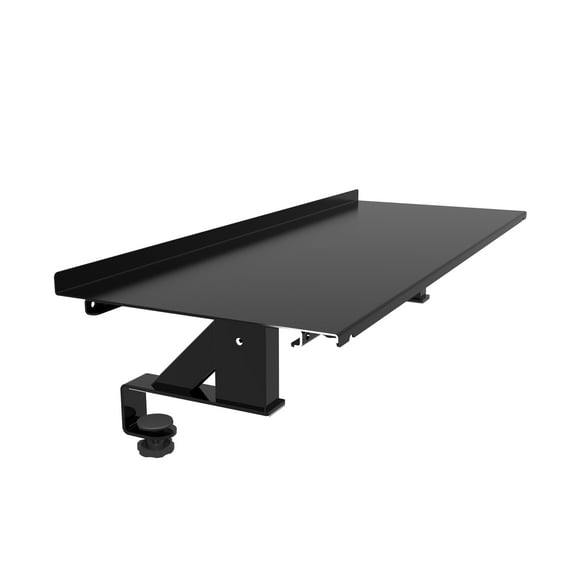 Stand Up Desk Store Clamp-On Adjustable Height Desk Shelf Monitor Stand (30")