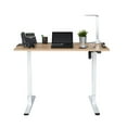 thumbnail image 1 of Stand Up Desk Store Electric Compact Standing Desk (Charcoal Frame/Natural Oak Top, 48” Wide), 1 of 8