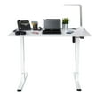 thumbnail image 1 of Stand Up Desk Store Electric Compact Standing Desk (White Frame/Matte White Top, 48” Wide), 1 of 8