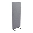 thumbnail image 1 of Stand Up Desk Store ReFocus Raw Freestanding Acoustic Desk Divider Privacy Panel to Reduce Noise and Visual Distractions (Castle Gray, 23.6"  x 62" ), 1 of 7