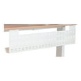 thumbnail image 1 of Stand Up Desk Store Under Desk Cable Management Tray Horizontal Computer Cord Raceway and Modesty Panel (White, 39"), 1 of 4
