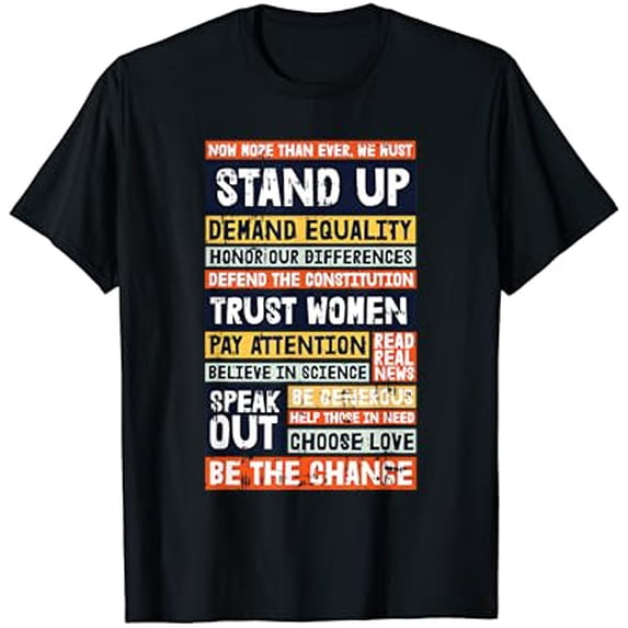 Stand Up Equality Be The Change Black Lives Matter Gifts T-Shirt