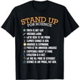 thumbnail image 1 of Stand Up For Science Climate Change Physics Biology Peace T-Shirt, 1 of 5